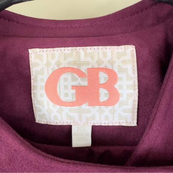 GB xsmall 15 p2p. 19” length zips purple great preowned condition - Picture 5 of 11